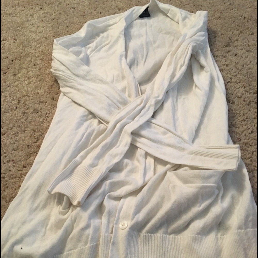 Gap White Cardigan